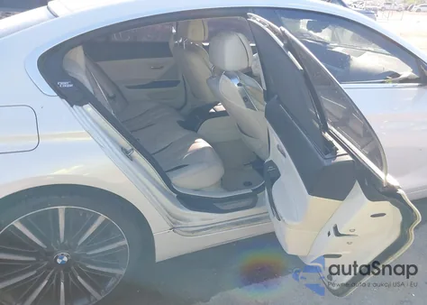 2016 BMW 650I Gran Coupe from USA, damaged, VIN WBA6D4C50GD977359